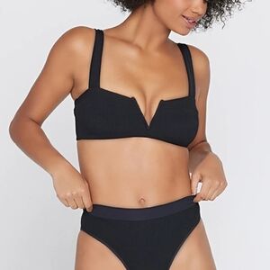 L*Space Ribbed Lee Lee Bikini Top